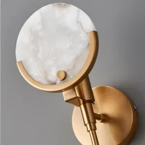 Modern Gold Marble Wall Lamp